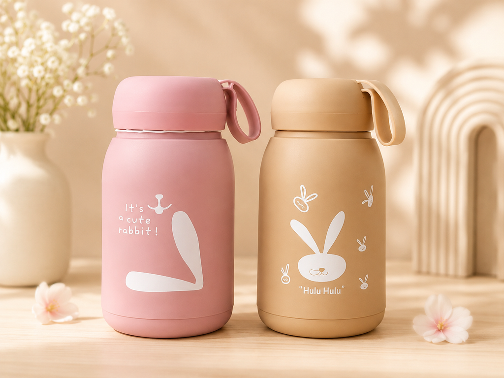 Premium Quality Glass Water bottle | Rabbit Mini Water Bottle