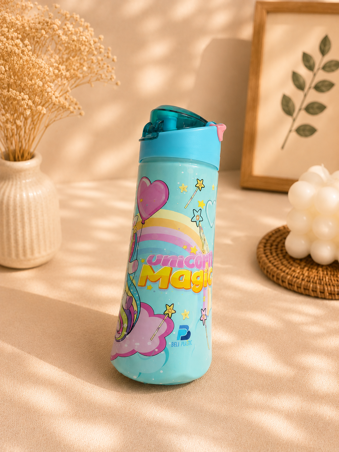 Square Water Bottle | Lightweight, Leak-Proof & Reusable Drinking Bottle